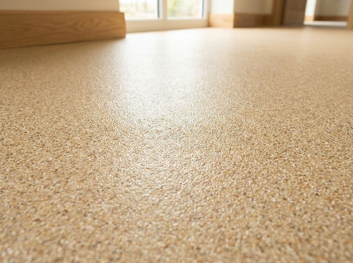 Quartz resin floor