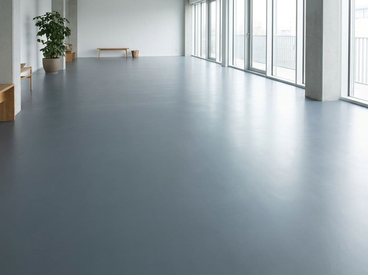 Solid Color resin floor